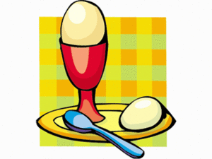 Cliparts Eten en drinken Eieren 