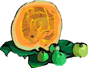 Cliparts Eten en drinken Meloen 