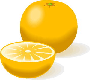 Cliparts Eten en drinken Sinaasappels 