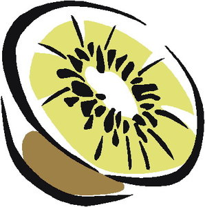 Cliparts Fruit Kiwis 