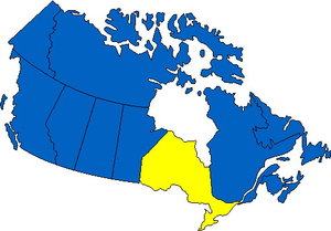 Cliparts Geografie Canada 