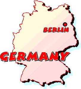 Cliparts Geografie Duitsland 