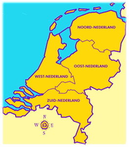 Cliparts Geografie Nederland 