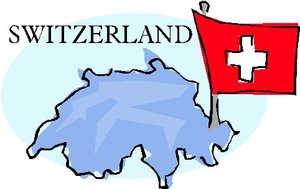 Cliparts Geografie Zwitserland 