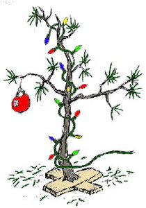 Cliparts Kerstmis Kerst bomen 