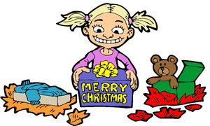 Cliparts Kerstmis Kerst kinderen 
