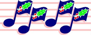 Cliparts Kerstmis Kerst muziek 