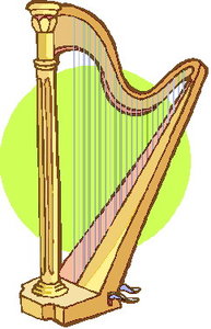 Muziek Cliparts Harpen 