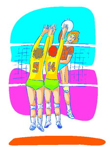 Sport Cliparts Volleybal 