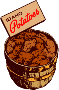 Eten en drinken Eten en drinken plaatjes Aardappelen Idaho Patatoes