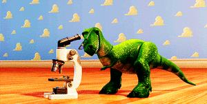 Films en series Films Toy story 3 Rex Met Microscoop