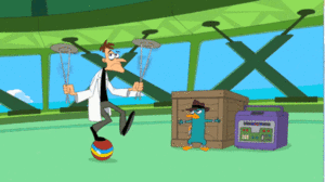 Films en series Series Phineas en ferb Dokter Heinz Doofenshmirtz Doet Kunstjes