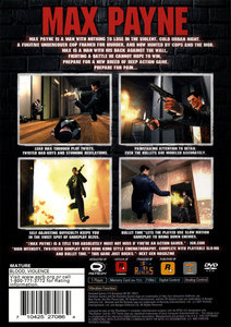 Games Max payne Max Payne Achterkant Cover
