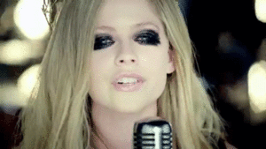 Avril Lavigne GIF. Artiesten Avril lavigne Gifs Band blog 