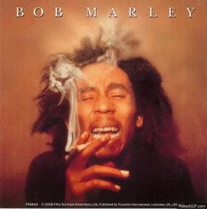 Bob Marley GIF. Muziek Beroemdheden Artiesten Roken Gifs Bob marley Drugs 