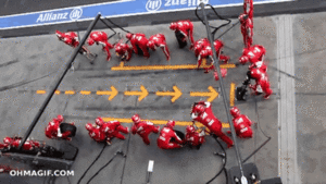 Ferrari GIF. Voertuigen Ferrari Gifs Episch Overwinning Gemengd Snelheid Als een baas Pitstop F1 