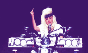 Lady Gaga GIF. Beroemdheden Artiesten Lady gaga Gifs Bad romance 