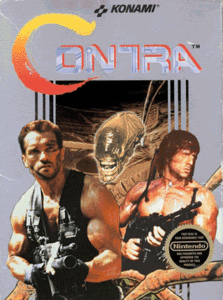 Rambo GIF. Films en series Rambo Nintendo Arnold Gifs Roofdier Stallone Konami Contra 