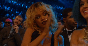 Rihanna GIF. Applaus Artiesten Rihanna Gifs Glimlach Klappen Klap 