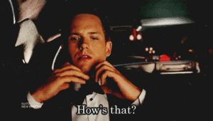 Suits GIF. Films en series Gifs Suits Mike ross Past usa 