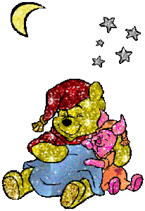 Winnie de pooh Glitter plaatjes 