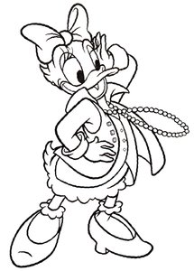Donald Duck Kleurplaat. Donald duck Kleurplaten Disney kleurplaten Katrien Duck
