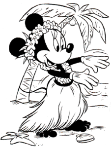 Minnie Mouse Kleurplaat. Minnie mouse Kleurplaten Disney kleurplaten 