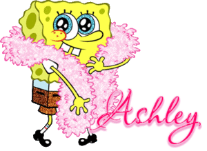 Ashley Naamanimaties Ashley Spongebob Boa