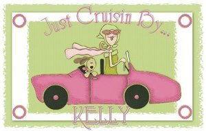 Naamanimaties Kelly Kelly In Auto Just Cruisin By