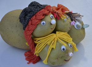 Aardappel Plaatjes Familie Aardappels