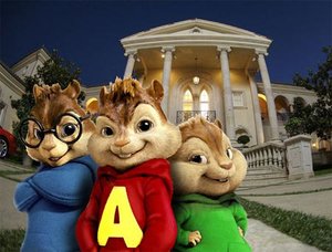 Plaatjes Alvin and the chipmunks Chipmunks Voor Hun Huis