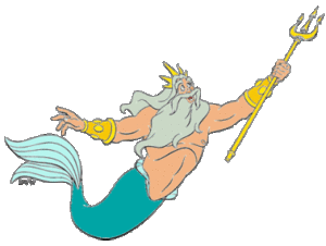 Ariel Plaatjes Koning Triton,vader Van Ariel