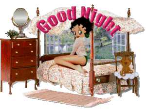 Plaatjes Bed Goede Nacht! Betty Boop In Bed