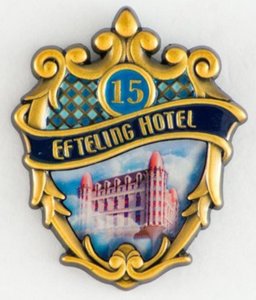 Plaatjes Efteling pins Efteling Jubileum Pins Hotel 15 Jaar