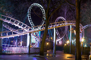 Plaatjes Efteling Python By Night
