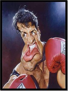 Plaatjes Karikaturen Sylvester Stallone Karikatuur