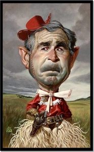 Plaatjes Karikaturen George W Bush Karikatuur