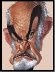 Plaatjes Karikaturen Sean Connery Karikatuur
