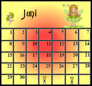 Plaatjes Maanden Maand Juni