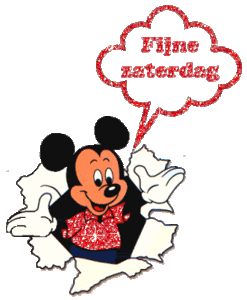 Plaatjes Zaterdag Fijne Zaterdag Mickey Mouse