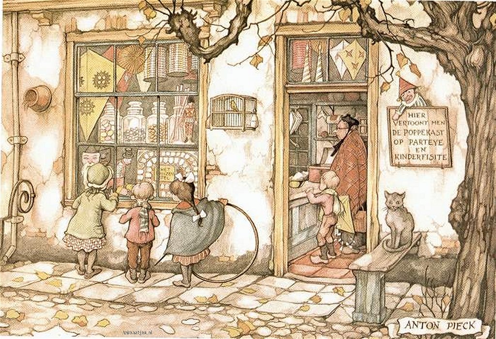 Achtergronden Anton pieck 