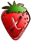 Alfabetten Aardbei 2 Letter X
