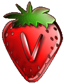 Alfabetten Aardbei 2 Letter V