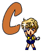 Anime Alfabetten Letter C