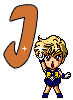Anime Alfabetten Letter J