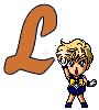 Anime Alfabetten Letter L