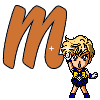 Anime Alfabetten Letter M