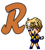 Anime Alfabetten Letter R