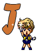 Anime Alfabetten Letter J