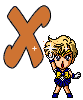 Anime Alfabetten Letter X